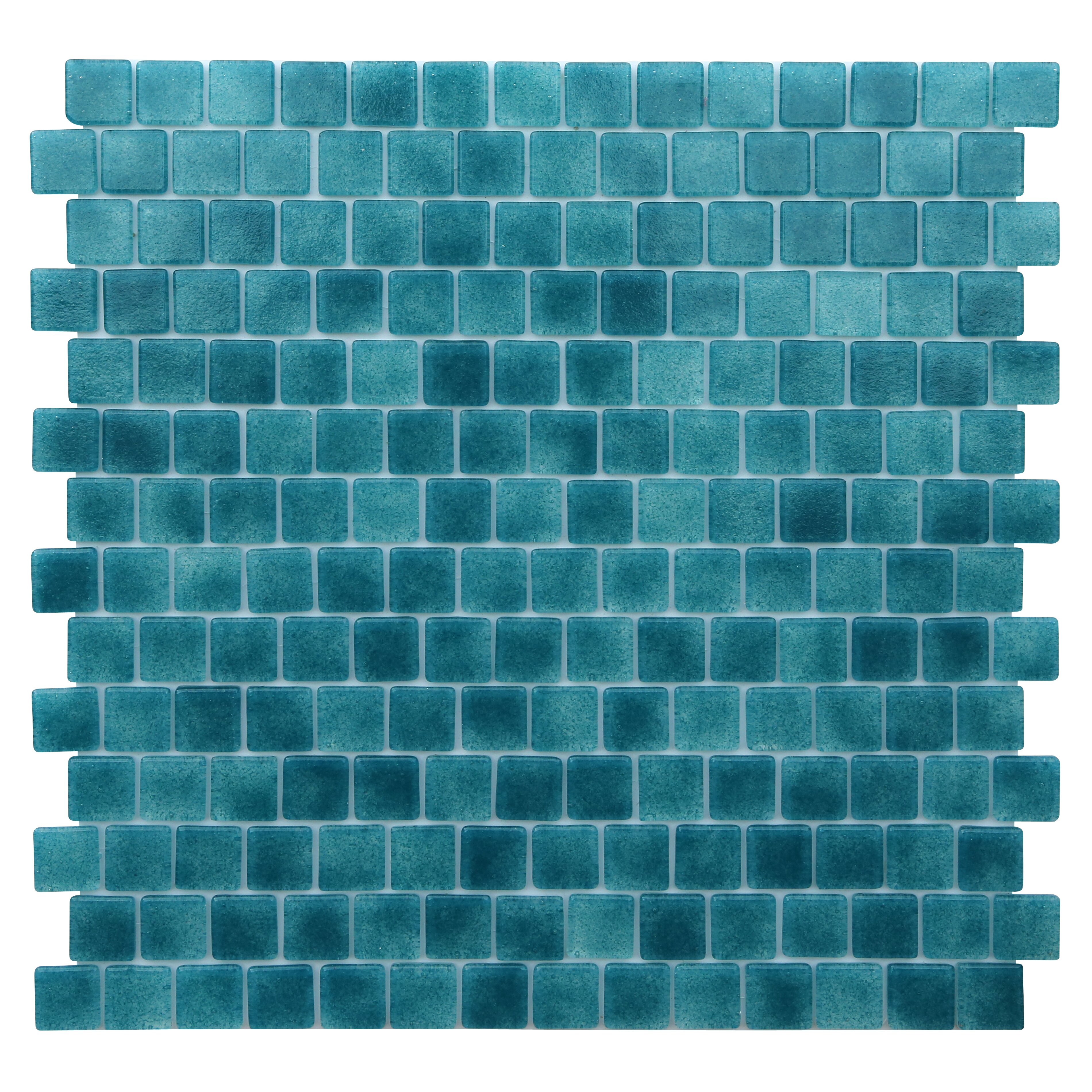 Turquoise structure Satin мозаика