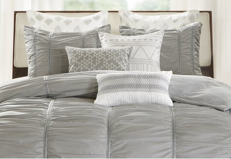 Save UP TO 70% OFF On-Trend Gray & Neutral Bedding at Wayfair