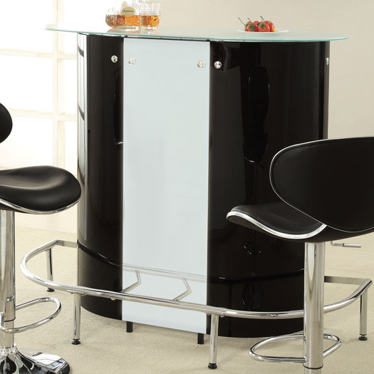 Wildon Home ® Bar with Wine Storage & Reviews AllModern