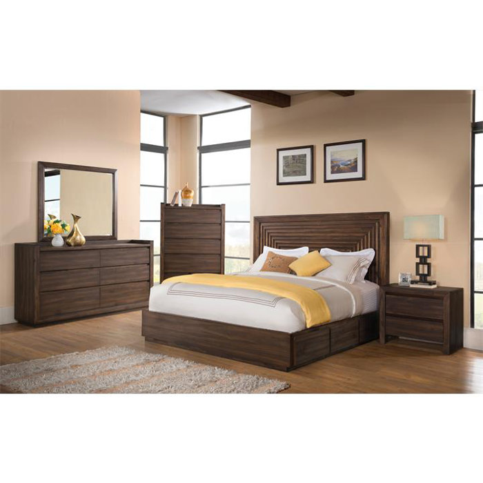 Loon Peak Worden Panel Customizable Bedroom Set