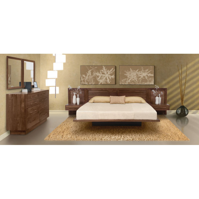Copeland Furniture Moduluxe Platform Customizable Bedroom Set