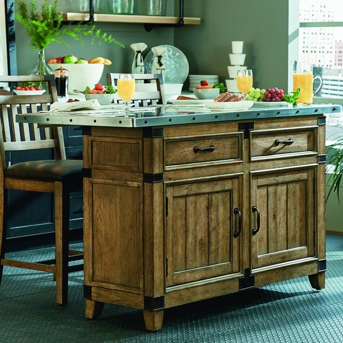 Legacy Classic Furniture MetalWorks Kitchen Isla..