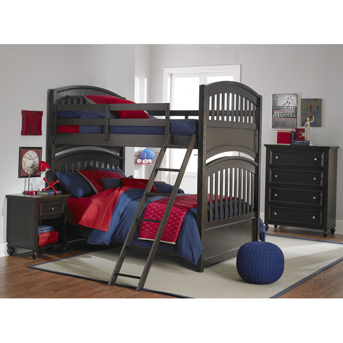 LC Kids Academy Full Bunk Bed Customizable Bedro..