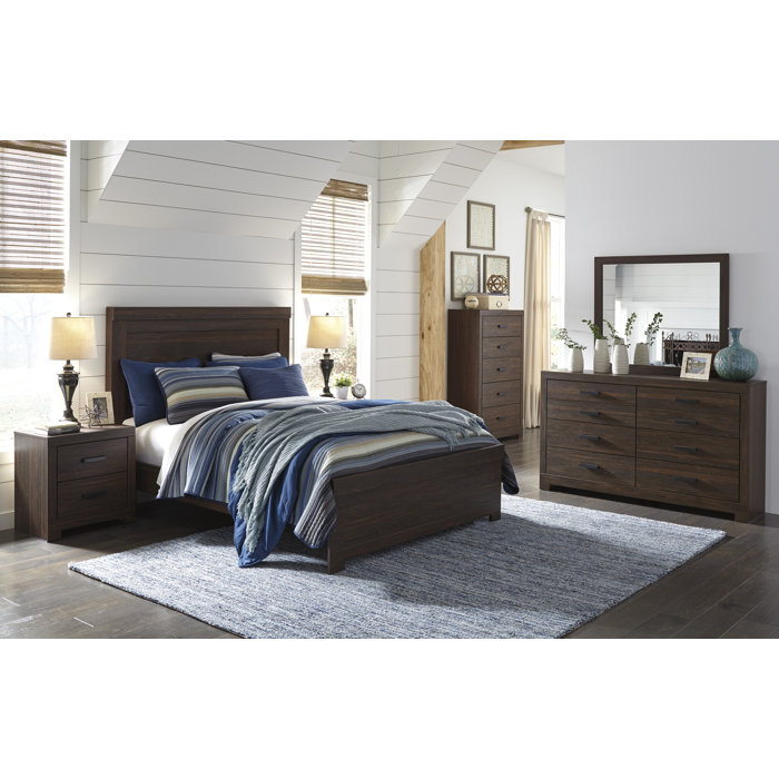 Red Barrel Studio Caffey Panel Customizable Bedroom Set