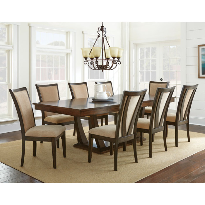 Alcott Hill Sachem 9 Piece Dining Set