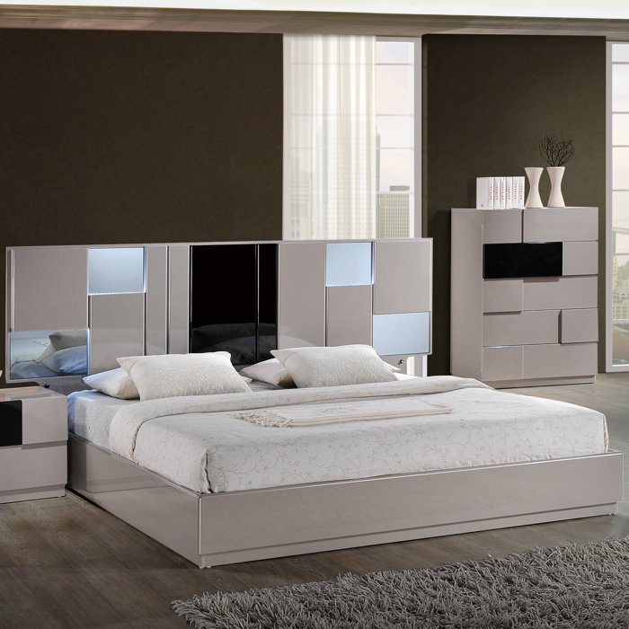 Global Furniture USA Bianca Panel Customizable Bedroom Set