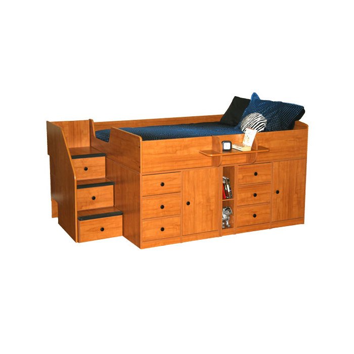 Berg Furniture Sierra Captain Bed with Storage