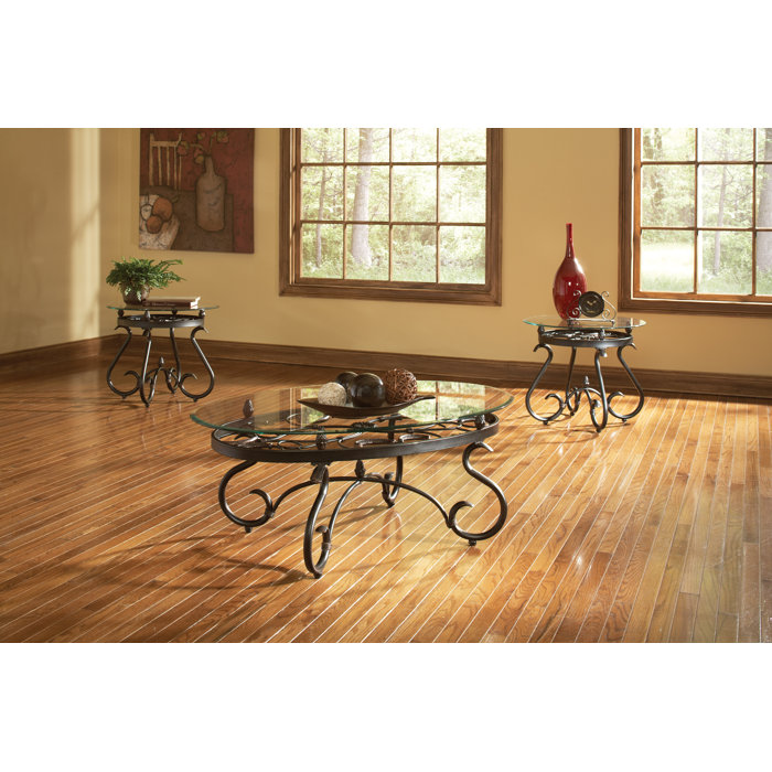 Andover Mills Merrimack 3 Piece Coffee Table Set