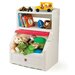 the lift and hide bookcase toy box