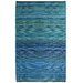 Turquoise indoor outdoor rug