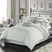 Chic Home Iris 7 Piece Reversible Comforter Set & Reviews | Wayfair