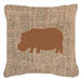 hippopotamus pillow