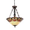 Quoizel Alhambre 4 Light Tiffany Inverted Pendant & Reviews | Wayfair