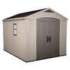 Keter Factor 8 Ft. W x 6 Ft. D Resin Storage Shed 