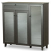 Wade Logan Redland Redline 20-Pair Shoe Storage Cabinet & Reviews | Wayfair