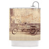 Kess Inhouse Purple Dots Shower Curtain Wayfair