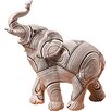 geometric elephant figurine