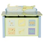 toy box with section divider