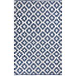 Cobalt blue area rug