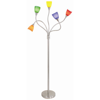 LumiSource Medusa 72" Torchiere Floor Lamp & Reviews | Wayfair