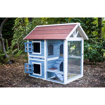 Advantek Row House Rabbit Hutch &amp; Reviews Wayfair