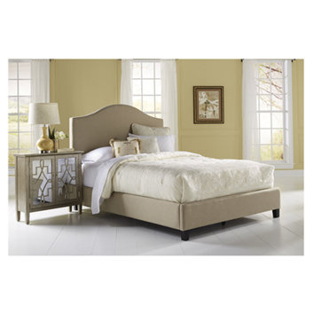 upholstered bed