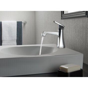 Delta Ashlyn Standard Bathroom Faucet Lever Handle with ...