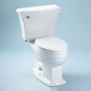 Toto Clayton 1.6 GPF Elongated 2 Piece Toilet & Reviews | Wayfair