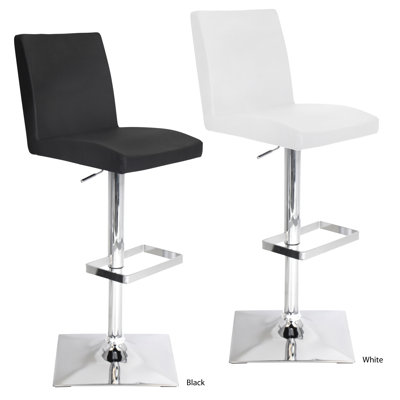 LumiSource Captain Adjustable Height Swivel Bar Stool