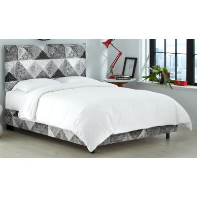 Wade Logan Nicolas Upholstered Panel Bed