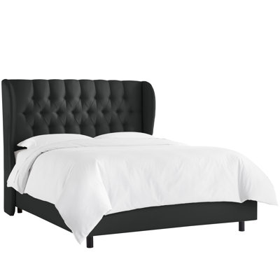 Skyline Furniture Upholstered Panel Bed
