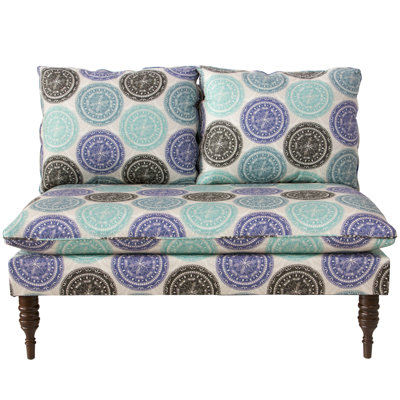 Latitude Run Wodella Medallion Armless Chaise Lo..