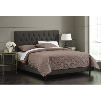 Skyline Furniture Upholstered Panel Bed
