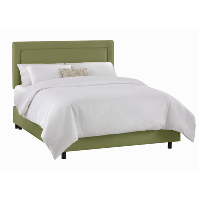 Skyline Furniture Border Upholstered Panel Bed