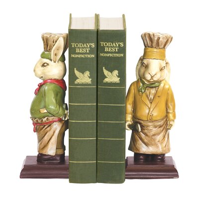 Sterling Industries Chef Bunny Book Ends