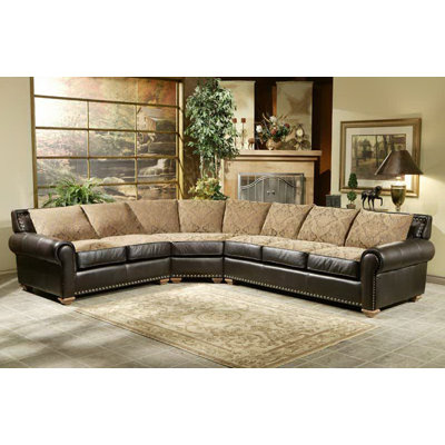 Omnia Leather Vallarta Dreams Sleeper Sectional