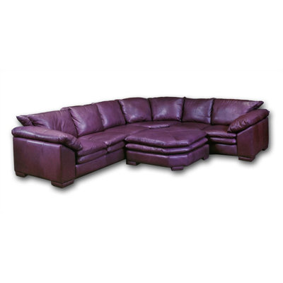 Omnia Leather Fargo Sectional