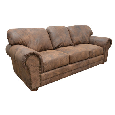 Omnia Leather Winchester Cheyenne Leather Sofa