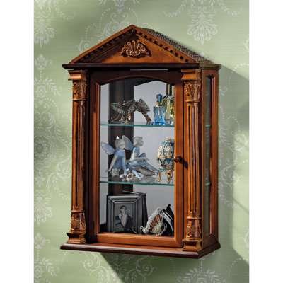Design Toscano Essex Hall Wall-Mounted Curio Cab..