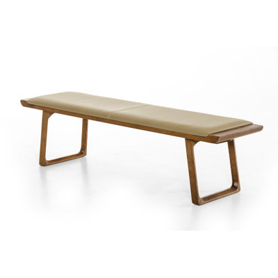 Wade Logan Stroud Wood Kitchen Bench