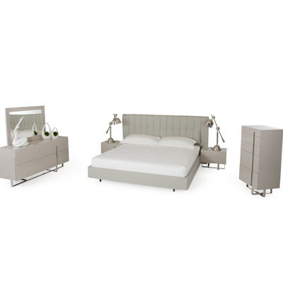 Wade Logan Calmar Voco Platform 5 Piece Bedroom ..