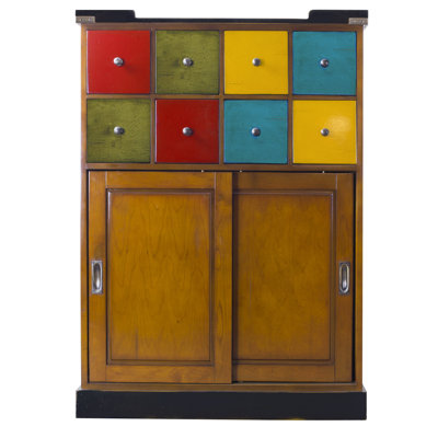 Authentic Models 8 Drawer Palette Combo Dresser