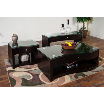 Sunny Designs Espresso Coffee Table Set