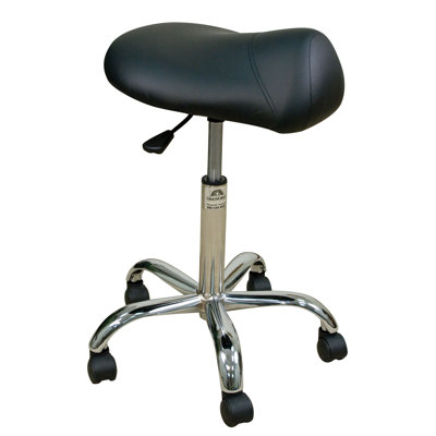 Oakworks Height Adjustable Professional Saddle Stool