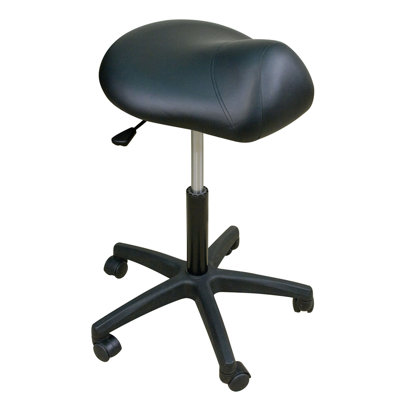 Oakworks Height Adjustable Premium Saddle Stool