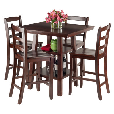 Luxury Home Orlando 5 Piece Pub Table Set