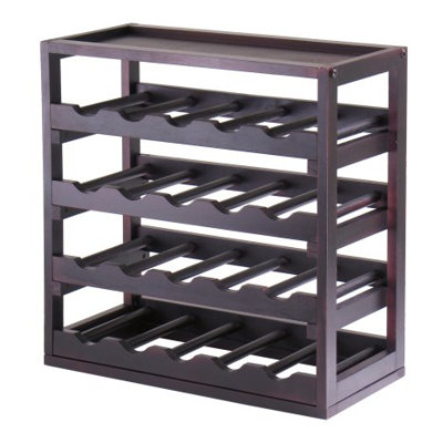 Luxury Home Kingston 20 Bottle Floor Wine Rack