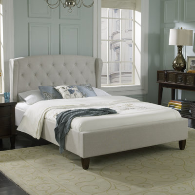 Luxury Home Brooklyn Upholstered Platform Bed
