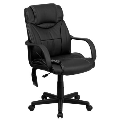 Flash Furniture High-Back Leather Exec..
