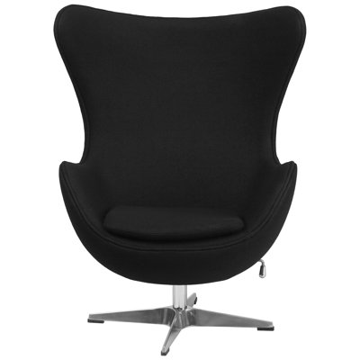 Flash Furniture Wool Fabric Egg Chair
